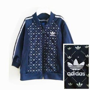 Rare Adidas Trefoil Toddler Track Jacket 24m